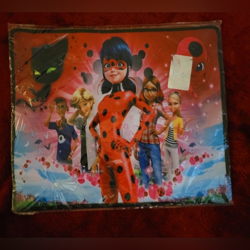 NWT MIRACULOUS LADYBUG MOUSE PAD RED